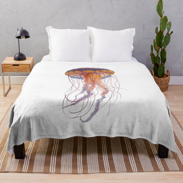 Vista previa del artículo con la obra «Una elegante medusa se desliza por las profundidades.», diseñado y vendido por IraPana.