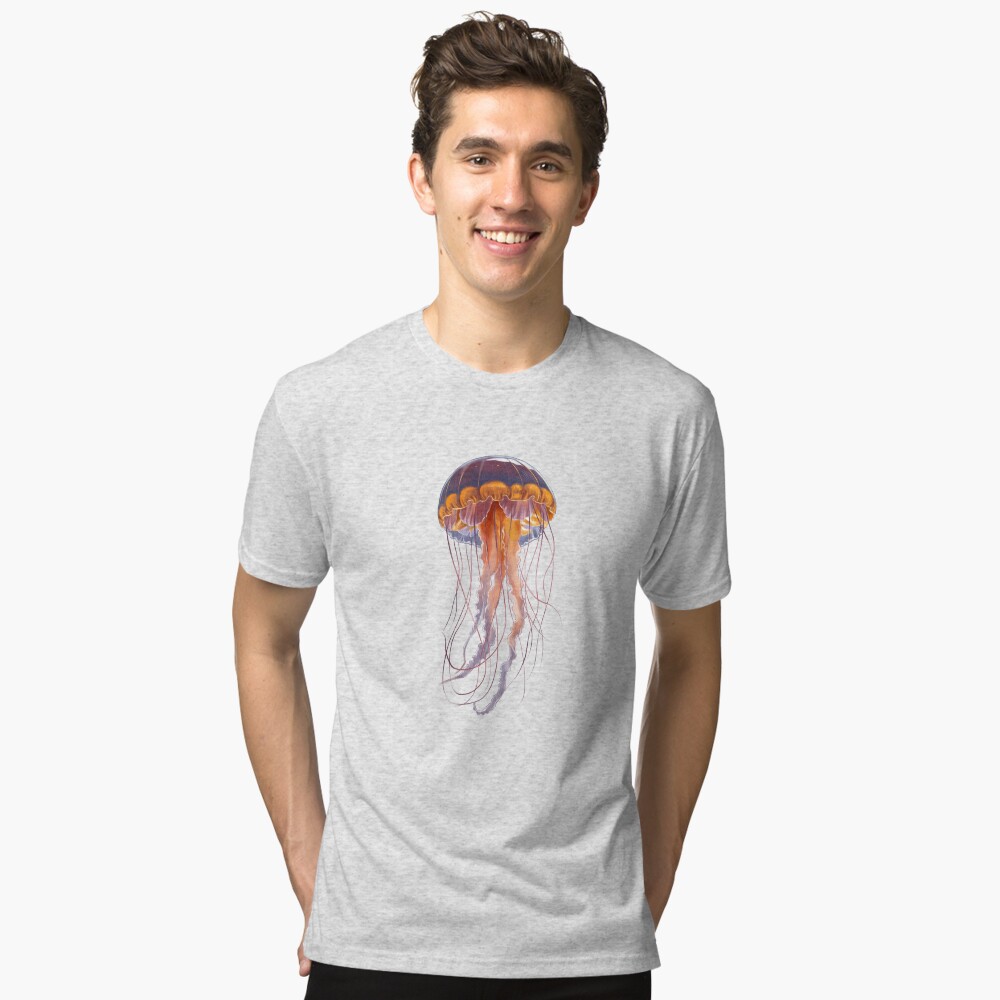 Vista previa del artículo con la obra «Camiseta de tejido mixto», diseñado y vendido por IraPana.
