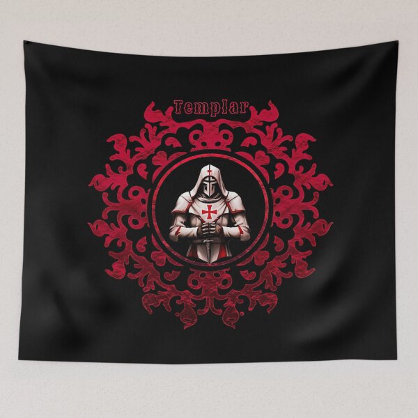Item preview, Red mandala templar designed and sold by Buda--Vibes.