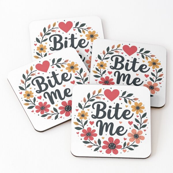Item preview, Bite Me with Flowers  designed and sold by PagonDragon.