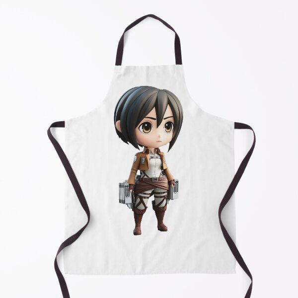 Item preview, Chibi Titan Slayer Mikasa Ackerman in Survey Corps Gear designed and sold by Innamalinka.
