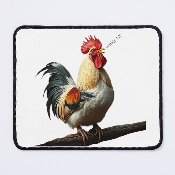 Item preview, Wake up Fun Rooster Crowing a Warning  designed and sold by countrymouse.