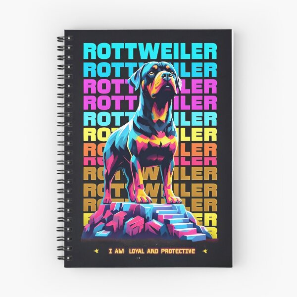 Item preview, Neon Rottweiler  designed and sold by MountAshDesigns.