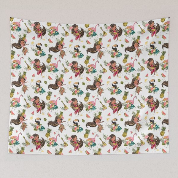 Item preview, Hula Girls Tropical Pattern designed and sold by KaramfilaS.
