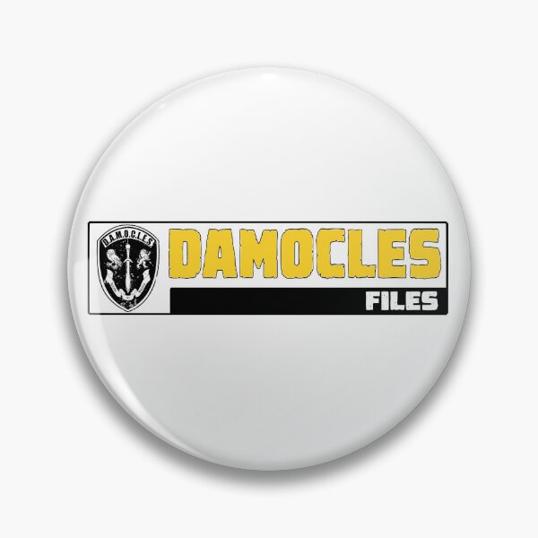 Item preview, DAMOCLES Files logo designed and sold by 77studios.