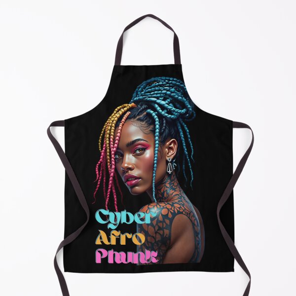 Artikelvorschau, Cyber Afro Phunk – Futuristische afrozentrische Schönheitskunst entworfen und verkauft von QPTheeArtist.