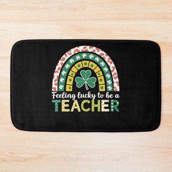 Item preview, Feeling Lucky to Be a Teacher, Gift Four St Patreck's Day 2025 designed and sold by ArtByKatti.