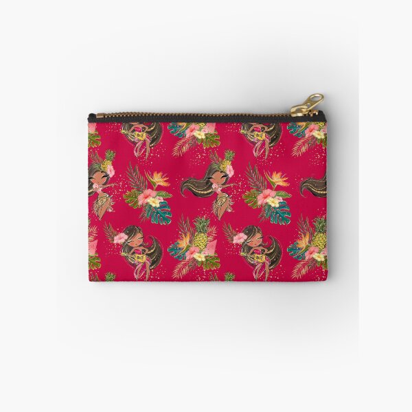 Item preview, Hula Girls Tropical Pattern on Red designed and sold by KaramfilaS.
