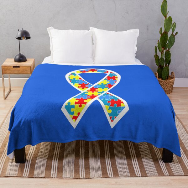 Item preview, Autism Awareness Month Puzzle Ribbon  designed and sold by Sartoris Art.