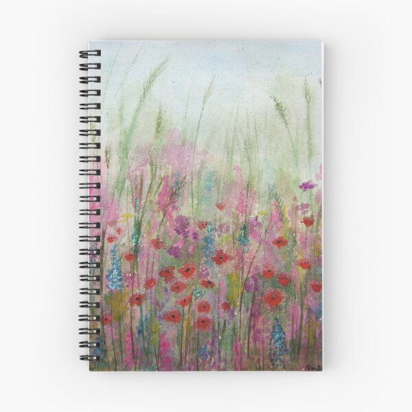 Item preview, 'Spring Meadow' - original watercolour by Penny Bonser designed and sold by Teddy Bear Orphans .
