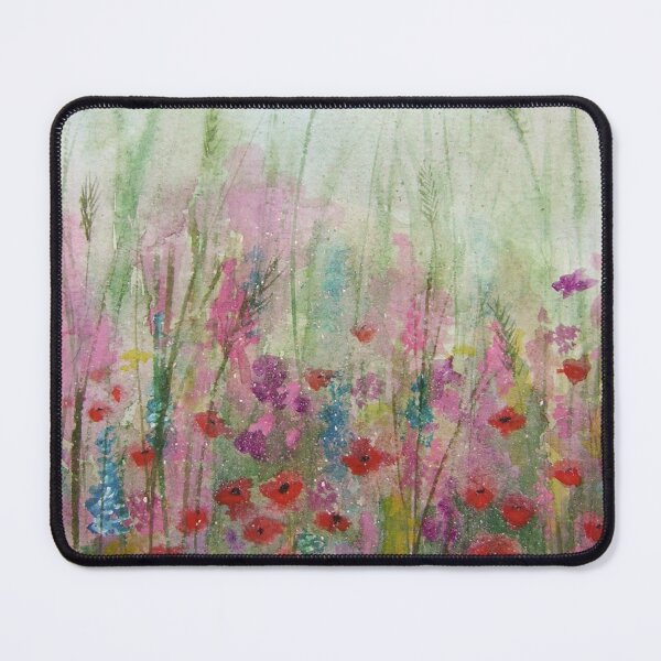 Item preview, 'Spring Meadow' - original watercolour by Penny Bonser designed and sold by Teddy Bear Orphans .