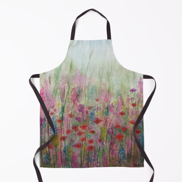Item preview, 'Spring Meadow' - original watercolour by Penny Bonser designed and sold by Teddy Bear Orphans .