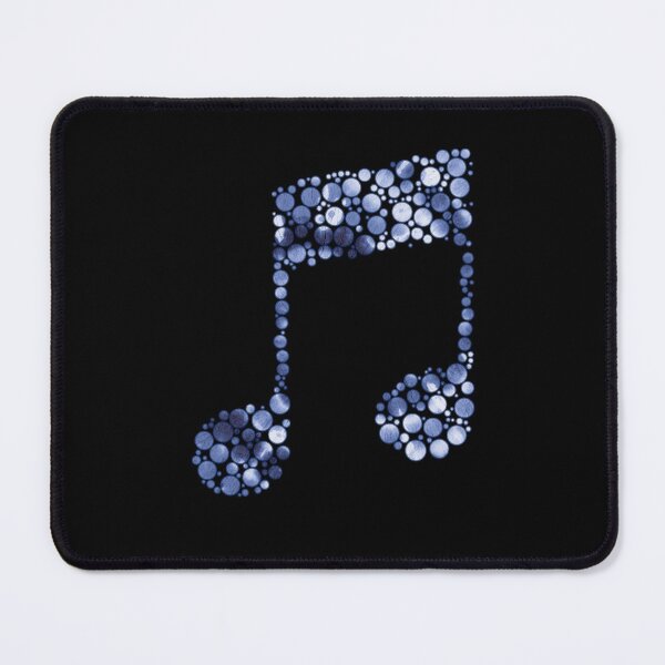 Item preview, Harmonic Blue Tie-Dye Music Note Art designed and sold by Zakrytos ★★★★★.