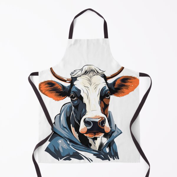 Item preview, Cow Portrait designed and sold by CreativeGorillas.
