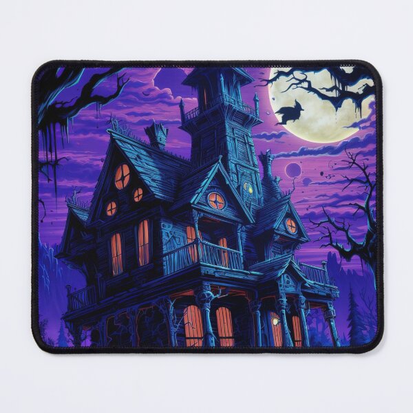 Item preview, Haunted House designed and sold by CreativeGorillas.