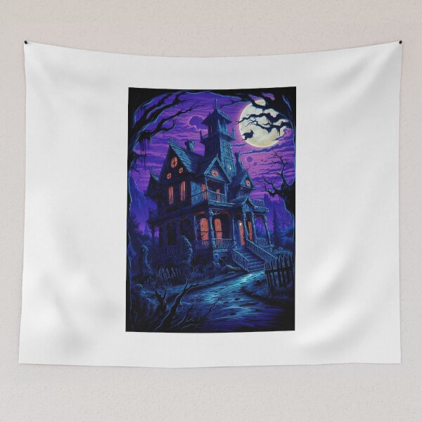 Item preview, Haunted House designed and sold by CreativeGorillas.