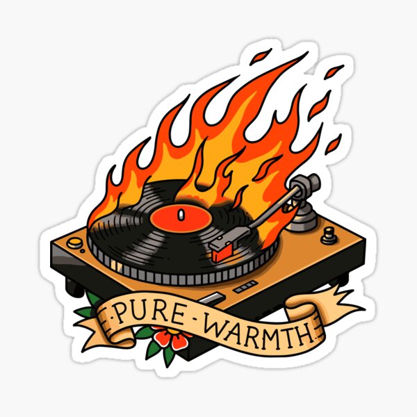 Item preview, "Pure warmth" - Burning record player designed and sold by Tattee.