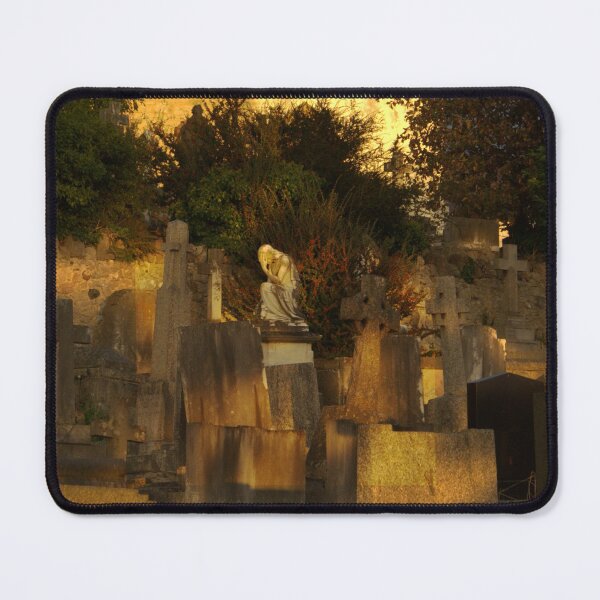 Item preview, Welsh Weeping Angel at sunset designed and sold by MickArt1.