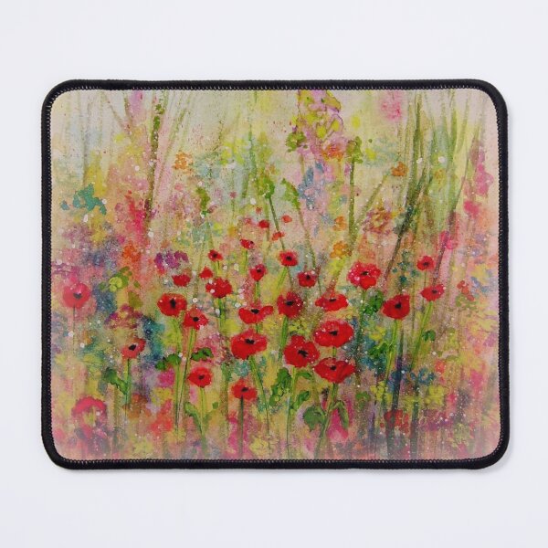 Item preview, 'Meadow' watercolour by Penny Bonser designed and sold by Teddy Bear Orphans .