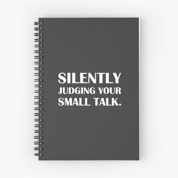 Item preview, Silently Judging Your Small Talk. / Introvert Joke Funny T-Shirt Label designed and sold by introvertvibes.