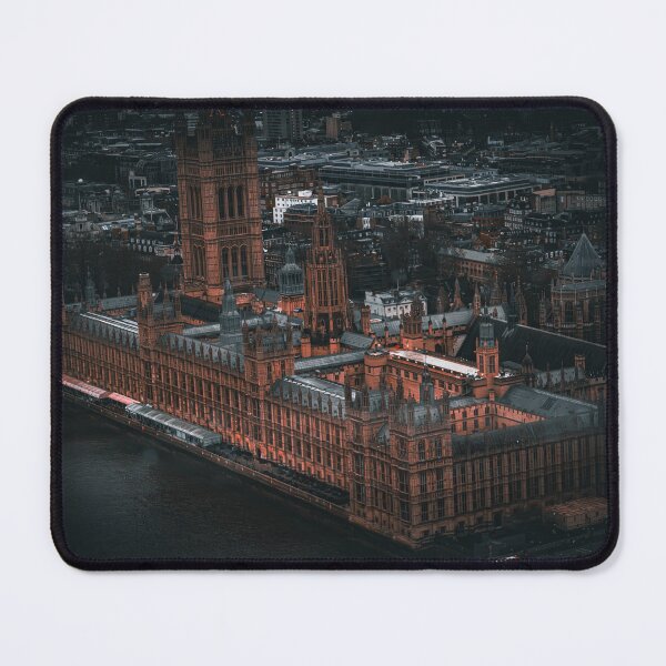 Item preview, Spectacular aerial view of Big Ben in London designed and sold by AnteBa.