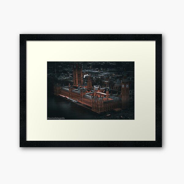 Item preview, Spectacular aerial view of Big Ben in London designed and sold by AnteBa.