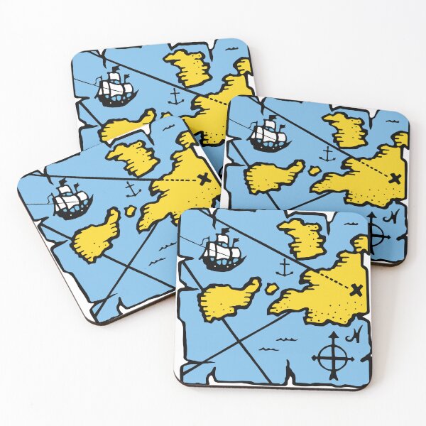 Item preview, Pirate Treasure Map designed and sold by LegendaryLonk.