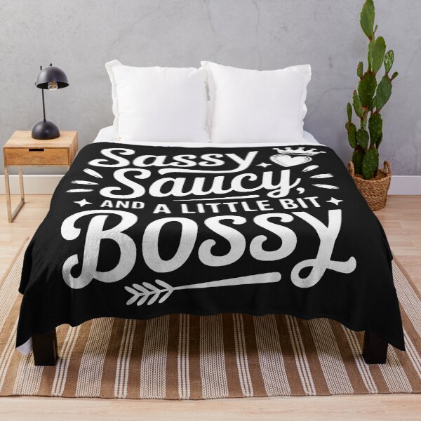 Item preview, Sassy Saucy and A Little Bit Bossy designed and sold by AwesomeBeyondLimits.