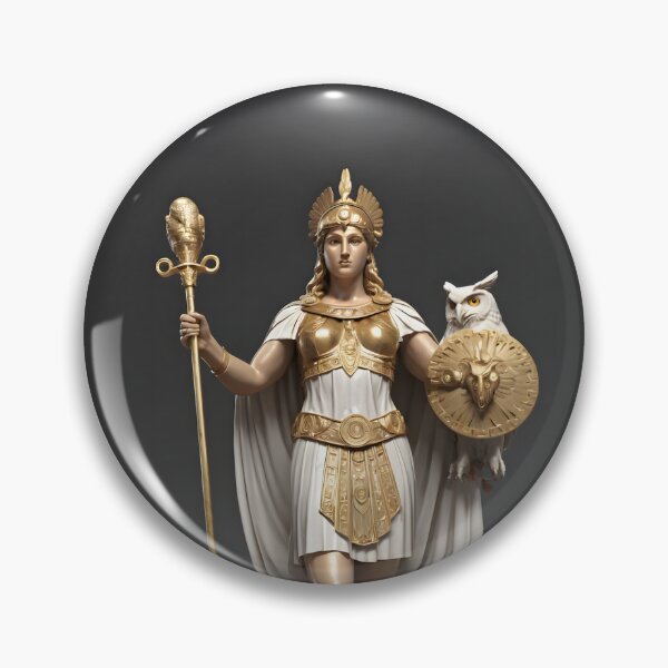 Item preview, Ancient Greek Goddess Athena Mythological Art designed and sold by PrometheusStyle.
