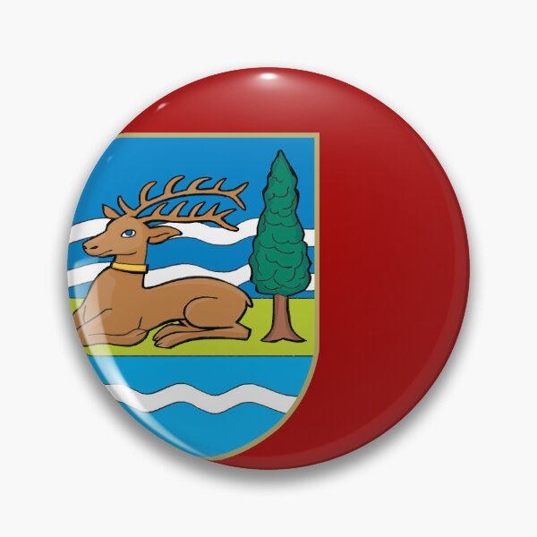 Item preview, Heraldic sign of Srem with a deer designed and sold by duxpavlic.