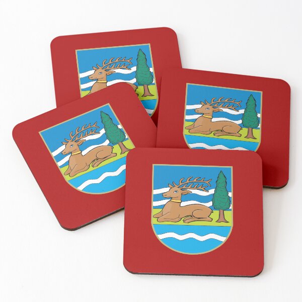 Item preview, Heraldic sign of Srem with a deer designed and sold by duxpavlic.