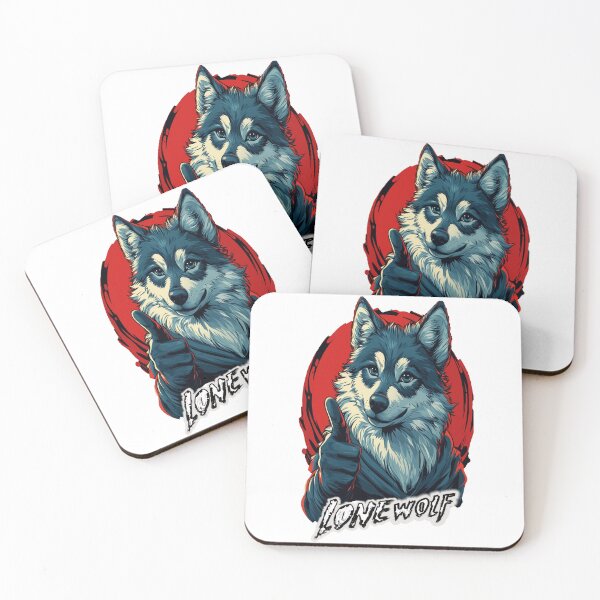 Item preview, Lone Wolf wolf head I'm telling you designed and sold by JanChryzostom.