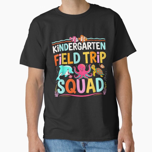 Item preview, Underwater Sea Life Aquarium Field Trip Squad Kindergarten designed and sold by dohyun kim.