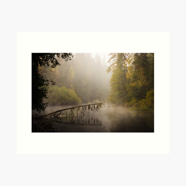 Item preview, Autumn morning on the river designed and sold by JanneMu.