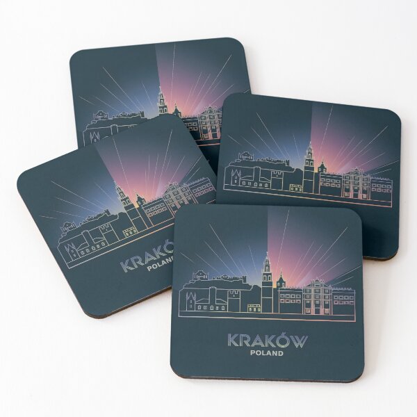 Item preview, Kraków Poland Souvenir Magnet Sticker designed and sold by Zibis09.