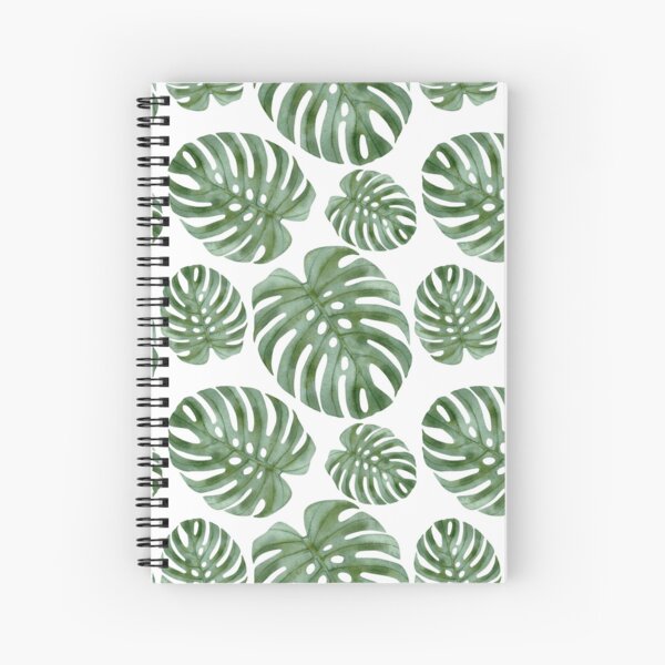 Item preview, monstera plant leaf pattern designed and sold by LivsPlantHouse.