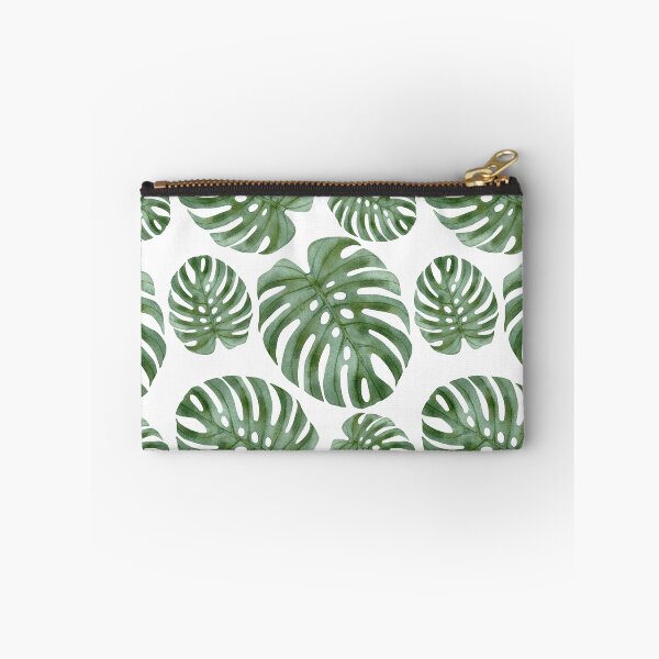 Item preview, monstera plant leaf pattern designed and sold by LivsPlantHouse.