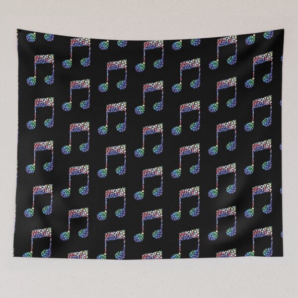 Item preview, Harmonic Tie-Dye Music Note Fusion Art designed and sold by Zakrytos ★★★★★.