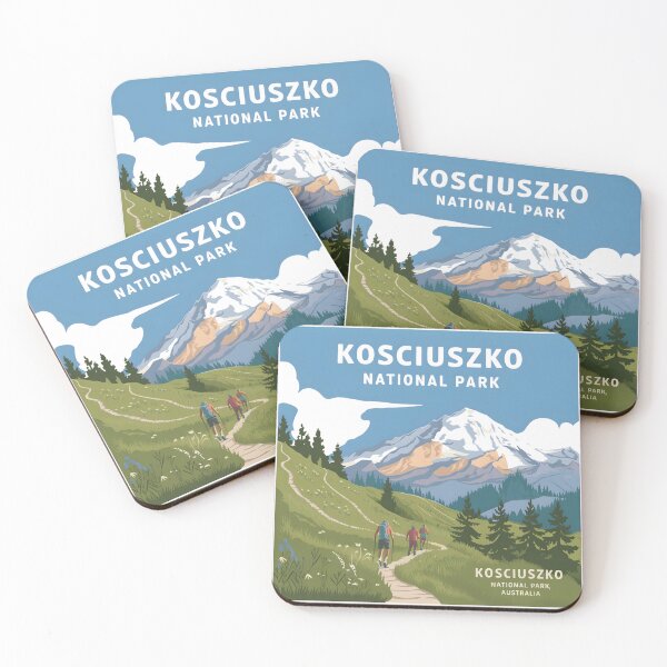 Item preview, Kosciuszko National Park Australia Souvenir Magnet designed and sold by Zibis09.