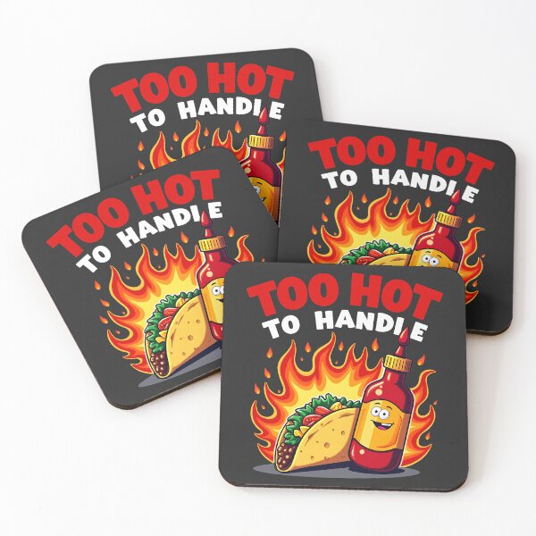 Item preview, Too Hot to Handle Taco Bell Sauce Design designed and sold by FoxyJags.