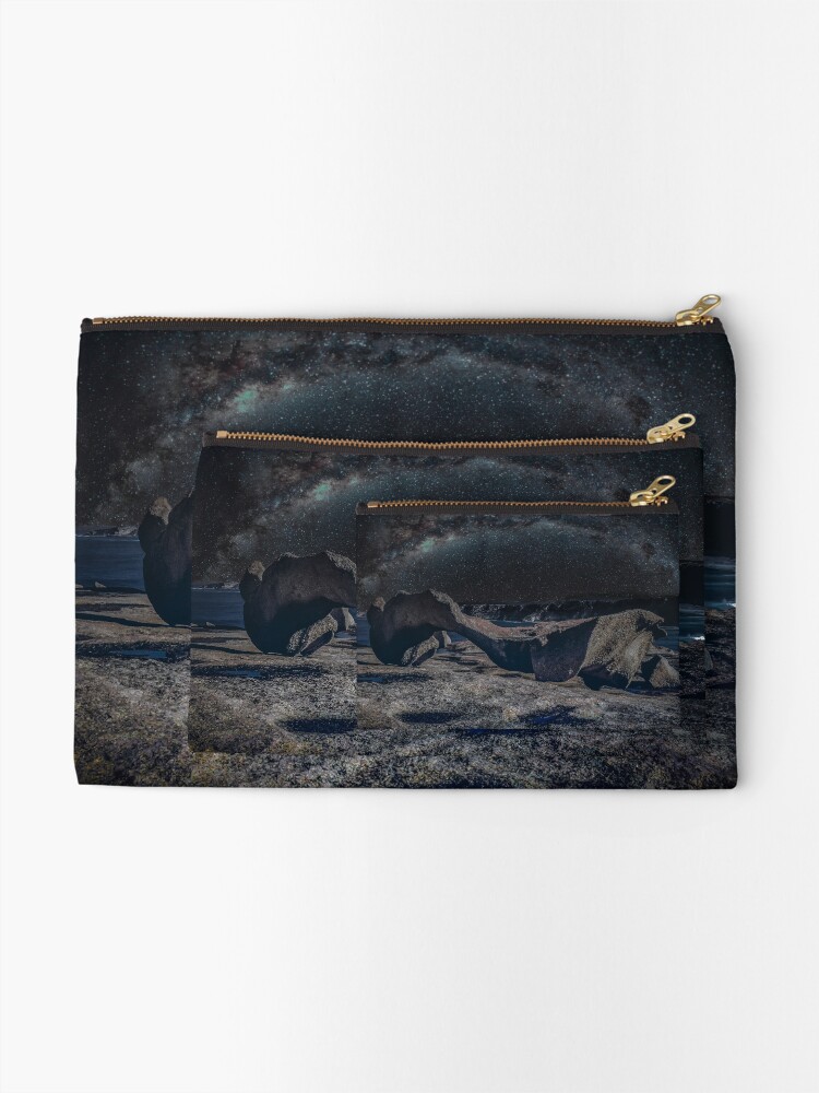 Thumbnail 2 of 4, Zipper Pouch, Remarkable Rocks designed and sold by darylfrakes.