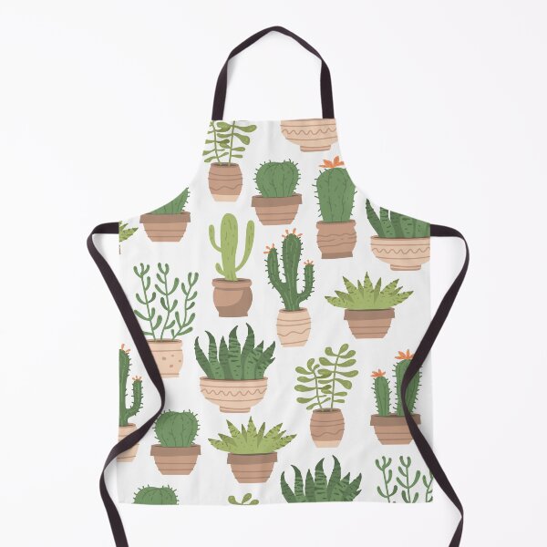 Item preview, cacti and succulent plant pattern designed and sold by LivsPlantHouse.