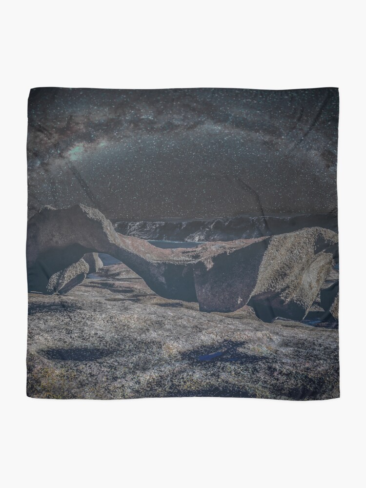 Thumbnail 2 of 3, Scarf, Remarkable Rocks designed and sold by darylfrakes.