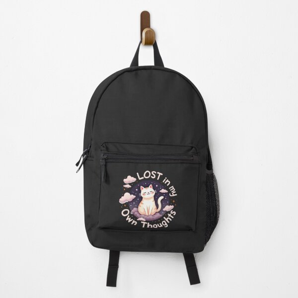 Item preview, "Lost in My Own Thoughts" - Cat Design designed and sold by FoxyJags.