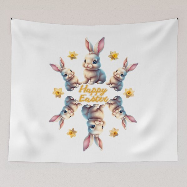 Item preview, Rabbit family meeting. designed and sold by NextDoorToMe.