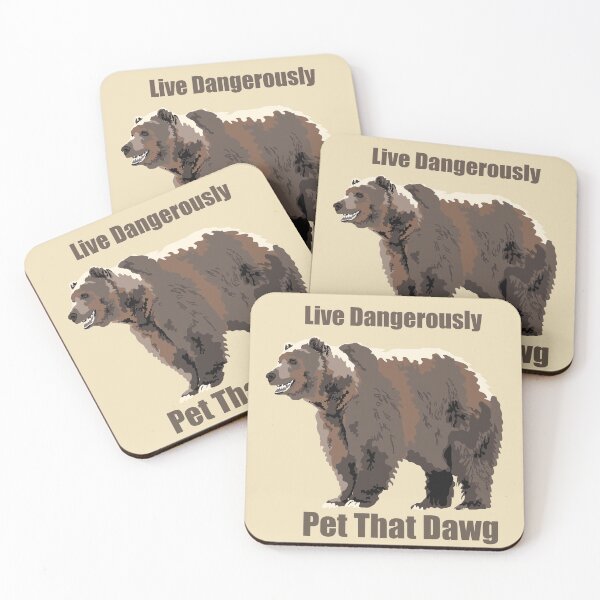 Item preview, Live dangerously pet that dawg designed and sold by Jmablesonart.