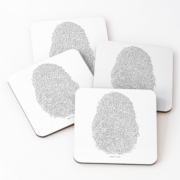 Item preview, Identity in Christ Thumbprint – Printable Bible Verse Wall Art designed and sold by dmotm.