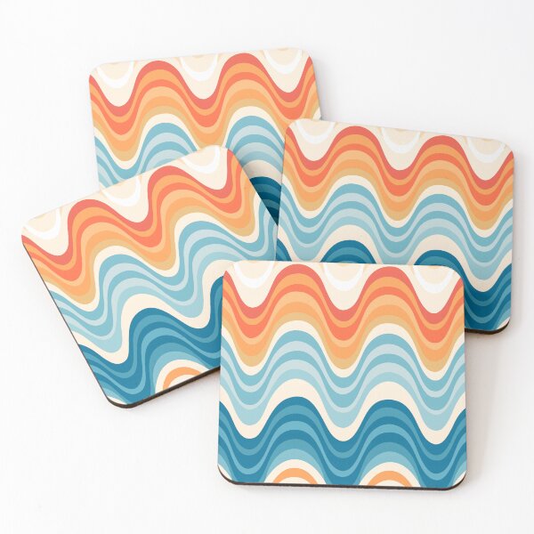 Item preview, Retro Sunset Waves designed and sold by SteadyRolling.