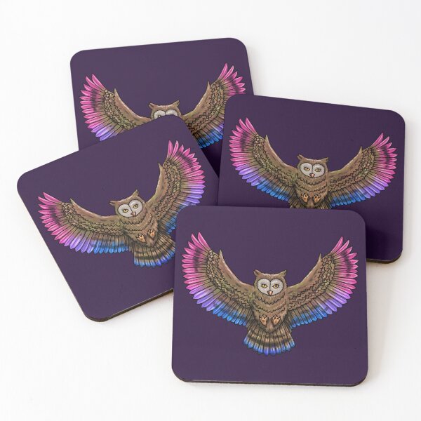 Item preview, Bi Owl designed and sold by Art by Veya.