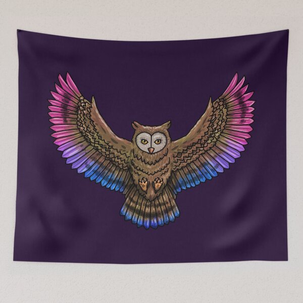 Item preview, Bi Owl designed and sold by Art by Veya.